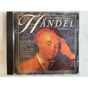 Handel The Masterpiece Collection Volume 5 EUC